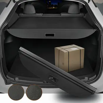 Araba Arka Kargo Kapağı Kapak Gölge Bagaj Kalkanı Fit Tesla Modeli Y 2020-2023 için