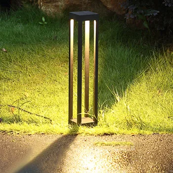 Thrisdar 10 W LED Bahçe zemin çim ışığı Villa Parkı yol lambası Açık Peyzaj Yolu Veranda Çim direkleri ışık