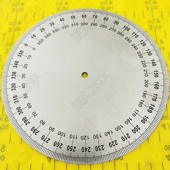YENİ Çap:160mm İç d: 6mm Kalınlık: 2mm Endüstriyel Ölçüm Diski Paslanmaz Çelik Açılı Disk Mekanik Bağlantı Parçaları