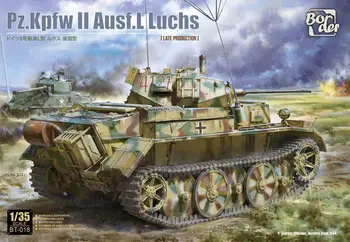SINIR BT-018 1/35 Pz.Kpfw II Ausf.L Luchs GEÇ ÜRETİM MODEL SETİ