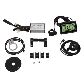 Geliştirilmiş Performans ve Kolay Modifikasyon için USB Portlu Yükseltilmiş Elektrikli Bisiklet Lcd Ekran Kontrol Paneli