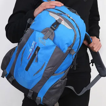 Seyahat Sırt Çantası Kamp Hhiking Kombinasyonu Seyahat Çantası Renkli omuz çantaları Seyahat Rahat Spor Sırt Çantası Öğrenci Naylon Çanta