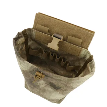 Açık Spor Taktik Yelek Askeri Teçhizat Taktik Katlanır Geri Dönüşüm Çantası, ROLL-UP çöp torbası Alet saklama çantası