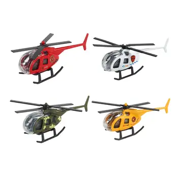 Küçük Diecast Alaşım Helikopter Kek Dekorasyon doğum günü hediyesi Parti Favor Erkek ve Kız Koleksiyonu Uçak Uçak Oyuncak