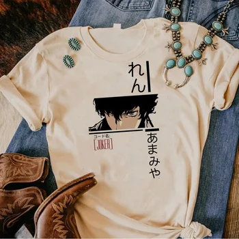 Persona 5 tshirt kadın Japon streetwear Tee kız harajuku Japon komik giysiler
