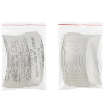 Hiçbir Parlaklık Bant Yapıştırma çift taraflı yapışkan bant şerit peruk peruk 36 adet/torba 7.6 cm*2.2 cm