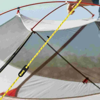 50 Adet Kordon Toka Bağlantı Elemanları Açık Çadır Halat Gergi Sıkma Aracı Rüzgar Yeniden Kullanılabilir Kamp Ayarlanabilir