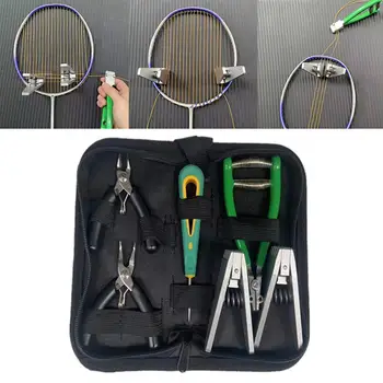 Başlangıç Çekimi Kelepçe Aracı Badminton Squash Tenis Raketi saklama çantası