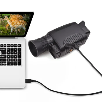 300M Dijital Gece Görüş Cihazı 24MP 1080P Kızılötesi HD SearchTelescope Seti Hedefleyen Gece Görüş Avcılık Hayalet Ekipmanları
