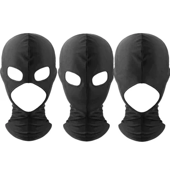 Tam Yüz Maskesi 1/2/3 Delik Balaclava Cap Başkanı Hood Unisex Maske Cadılar Bayramı Cosplay Parti Şapka Erkekler Oyunu Ordu Taktik erkek Yüz Maskesi