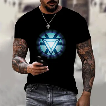 Yaz T Shirt Aslan Kral 3D Baskılı Büyük Boy Kısa Kollu Rahat Kıyafetler Streetwear Tops Moda Hip Hop erkek Tee Gömlek Komik