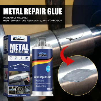 Döküm Tutkal Ekstra Güçlü Tutkal Metal Tamir Maddesi Taş Seramik Çelik Bakır Alüminyum Döküm Kalıp Delik Çatlak Kaynak Onarım Tutkalı