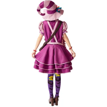 Şeker Büyücü Lulu Kostüm Yetişkin Hizmetçi Önlük Üniforma Kıyafet Kadın Oyunları Acı tatlı Lulu Cosplay Kostümleri Cadılar Bayramı İçin