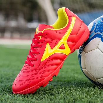 2023 Yeni futbol ayakkabıları Erkekler için Hız Tarzı Hafif futbol ayakkabısı Kadın Eğitim Futbol Sneakers Kaymaz Açık Eğitmenler