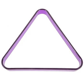 Plastik Bilardo raf büyük Bilardo masası topları renk tutkal üçgen çerçeve Retro tarzı