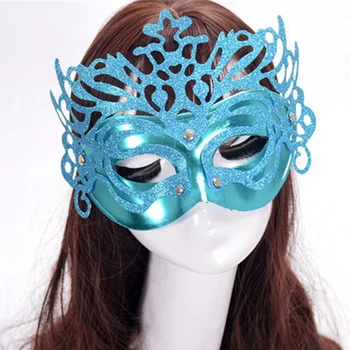 Tatil Maskesi Maskesi Renkli Yüksek Kaliteli İşçilik Giymek Rahat Göz Kamaştırıcı Tasarım Bayanlar Glitter maskeli balo maskesi 8 Renkler