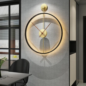 Basit Dijital Duvar Saatleri Oturma Odası Minimalist Sessiz Saat Mekanizması Şık Yaratıcı Horloge Murale Odası Dekorasyon ZY35XP