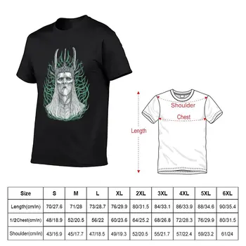 Yeni Cadı kral Angmar T-Shirt vintage t shirt kedi gömlek Kısa kollu komik t shirt erkek t-shirt