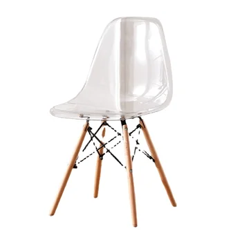 Plastik Mutfak Yemek Sandalyesi Modern İskandinav Balkon yemek sandalyeleri Oturma Odası Tasarım Salonu Cadeiras De Jantar Ev Eşyaları