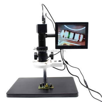 8 inç LCD ekran Dijital mikroskop ile led ışık,kamera ölçüm fonksiyonu ile