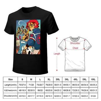 Emo Punk Grubu Poster Karikatürümsü T-Shirt Büyük Boy t-shirt tişörtleri erkekler için