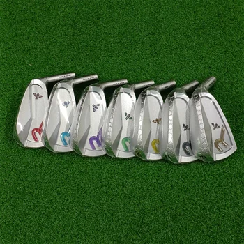 Roddio Küçük Arı Golf Kulüpleri CC DÖVME Yumuşak Demir gümüş veya Siyah Dövme Demir Seti (4 5 6 7 8 9 P) 7 adet sadece kafa ücretsiz kargo