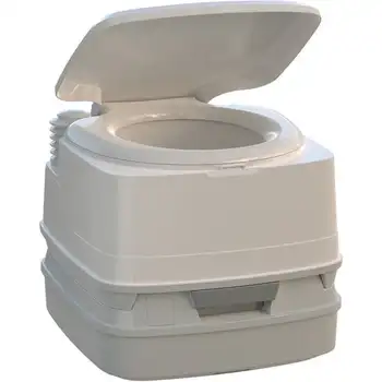 Potti MT, 4 gal Portatif Tuvalet, Uzunluk 16,5 x Genişlik 15 inç x Yükseklik 13,4 inç. Bıçak kılıfı Sebenza Ferro çubuk ateş başlatıcı Campin