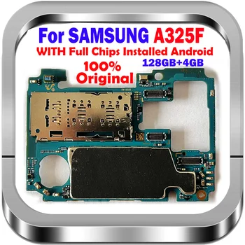 128GB Samsung Galaxy A32 A325F Orijinal Unlocked Anakart SM-A325F Anakart Cips İle Android İŞLETİM SİSTEMİ Mantık Kurulu Değiştirin Mb
