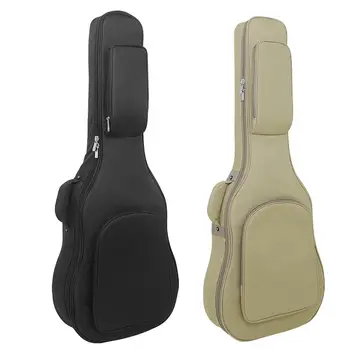 40/41 İnç Gitar Çantası Kalınlaşmak Gitar Sırt Çantası Su Geçirmez Oxford Sırt Çantası Ayarlanabilir Omuz Askısı Taşınabilir Çanta Kılıfı