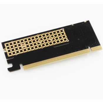 M. 2 NVME SSD PCIe 4.0 Adaptör Kartı 64Gbps M2 M Anahtar PCIe X4 Adaptörü Masaüstü PCI-E GEN4 Tam Hız Alüminyum Soğutucu ile