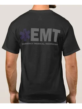 JHPKJStar Yaşam Tıp Paramedik EMT Taktik tarzı Bastırılmış T Shirt. Yüksek Kaliteli Pamuk, Nefes Üst, Gevşek Rahat T-shi