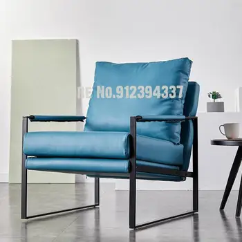 İskandinav tek kişilik çift kişilik kanepe sandalye küçük daire oturma odası modern minimalist net kırmızı ofis demir sanat 2021 yeni kanepe