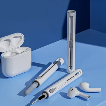 Kulaklık Temizleme Kiti Aracı Dayanıklı Temiz Fırça Kalem Xiaomi Airpods İçin Pro 2 3 Temizleyici Araçları Yıkama Fırçası bluetooth kulaklıklar