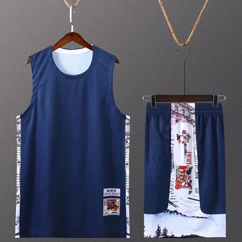 Erkek basket topu Forması Setleri Üniforma Kitleri Erkek ve Kadın Basketbol Gömlek spor giyim Takım Erkekler Eğitim basketbol Formaları