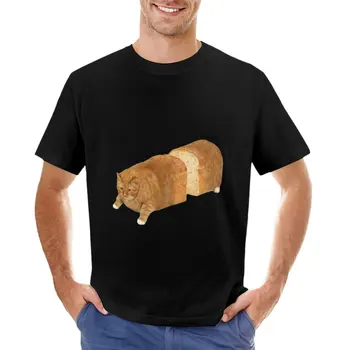 Kedi Loaf T-Shirt yaz üst düz t-shirt boş t shirt artı boyutu t shirt erkek uzun boylu t shirt