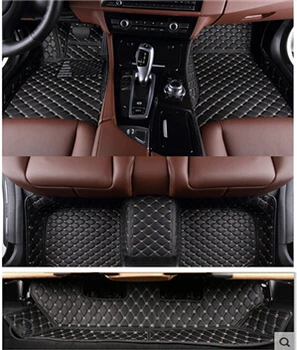 En iyi kalite! Özel özel araba paspaslar Volkswagen Tiguan için Allspace 7 koltuk 2023-2018 su geçirmez halı, ücretsiz kargo