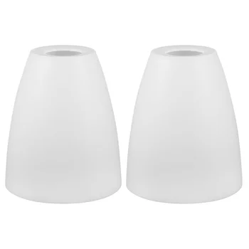 2 Adet abajur şapkası Abajur Duvar Tavan Vintage Masa Beyaz Plastik Kapalı aydınlatma koruması İçin Masa Lambası Modern Aydınlatma Lambası Kapağı