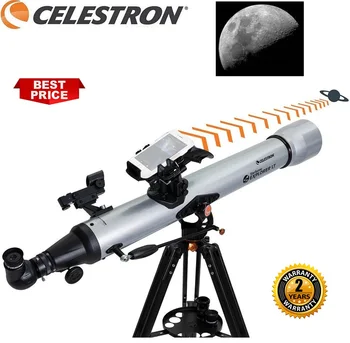 Celestron StarSense Explorer LT 80AZ Smartphone App Özellikli Refrakter 80mm F / 11 Astronomik Teleskop Kiti