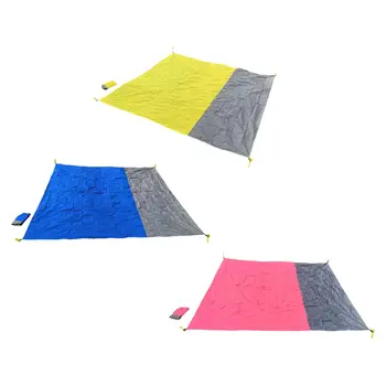 Park Sırt Çantasıyla Yürüyüş için piknik battaniyesi Hafif Kompakt plaj battaniyesi