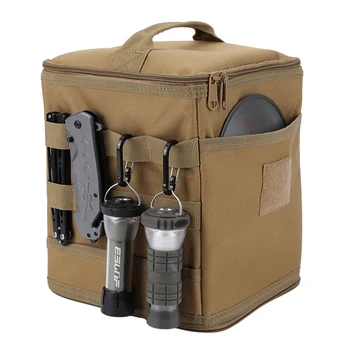 Kamp sobası saklama kutusu Taşınabilir Açık Kamp Gaz Tankı Çantası Pişirme Kabı Dayanıklı Büyük Kapasiteli Eşyaları saklama çantası