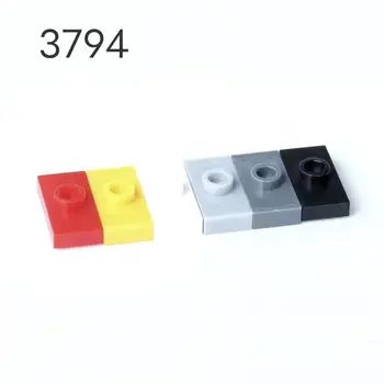 MOC blokları, yükseltilmiş noktalara sahip 3794 küçük parçacık 1x2 plaka ile uyumludur
