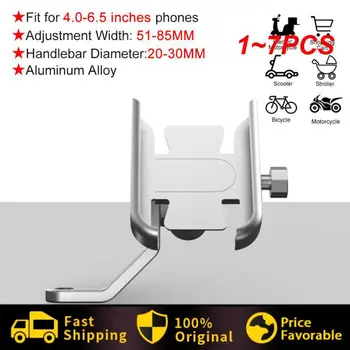 1 ~ 7 ADET Derece Evrensel Metal Bisiklet Motosiklet Motosiklet Ayna Gidon Akıllı telefon tutucu iPhone İçin Montaj Standı