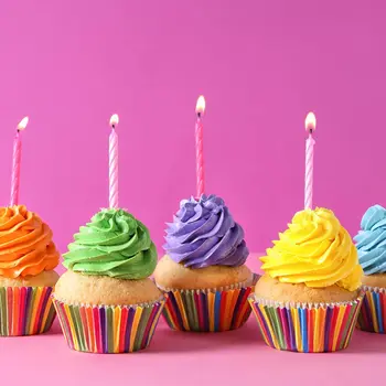 100 Adet cupcake kağıdı Bardak Cupcake Liner Tek Kullanımlık Muffin Kutusu Bardak Tatlı Pişirme Aksesuarları Mutfak