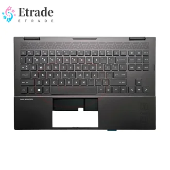 Yeni Orijinal Laptop Palmrest Üst Kılıf Kapak İçin ABD Arkadan Aydınlatmalı Klavye İle HP OMEN 15-EK 15-EN TPN-Q236 Q238 Serisi M46182-001