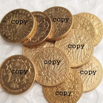 Almanya 10 İşareti (1902-1913) 11 adet Tarihleri Seçti Altın Kaplama Kopya Paraları
