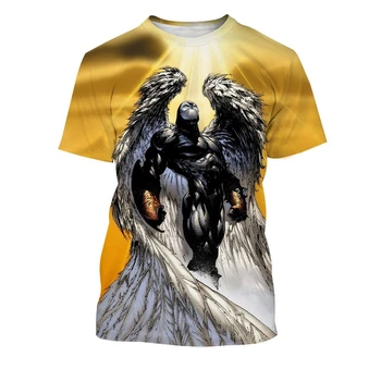 Sıcak Satış Supernatural Korku Filmi Spawn 3D Baskılı T Shirt Serin Rahat Moda T Shirt Unisex Kısa Kollu Spor Üst Artı Boyutu