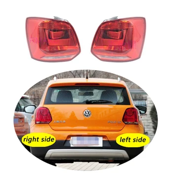Volkswagen VW Polo 2012-2013 Şeffaf Far Kapağı Lamba Gölge Kuyruk Far Kabuk Abajur Lens kabuk