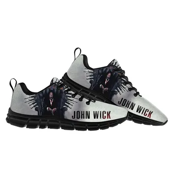 John Fitil Keanu Reeves spor ayakkabı Mens Womens Genç Çocuk Çocuk Sneakers Ebeveyn Çocuk Sneaker Özelleştirmek DIY Çift Ayakkabı