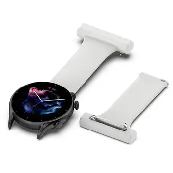 Samsung Galaxy Watch3 Silikon Kayış 22mm Su Geçirmez Kordonlu Saat Akıllı Aksesuarları Ter geçirmez Bileklik Evrensel