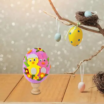 El yapımı DIY Paskalya yumurtaları parti iyilik köpük yumurta sanat tatil hediye için